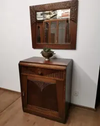 Zabytkowa komoda z lustrem  963/2026 — ujęcie 2