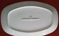 Zabytkowa porcelanowa patera talerz zdobiona — ujęcie 2