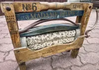 Zabytkowa wyżymaczka Madame Marie retro vintage — ujęcie 3