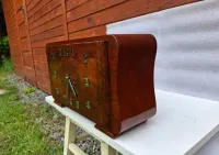 Zegar kominkowy Junghans Wurttemberg Art deco — ujęcie 3