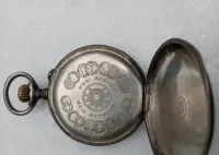 Zegarek srebrny  pr. 800 - Roskopf - Geneve - 1896 rok — ujęcie 3