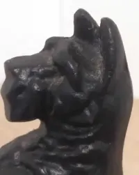 żeliwna figurka Scotty Terriera, odbojnik Bookend, h - 10,5 cm — ujęcie 2