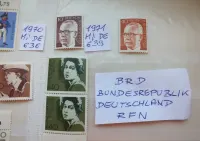 zestaw 13szt. znaczki Mi797 RFN 1967 / 1975r. Niemcy BRD czyste ** — ujęcie 3