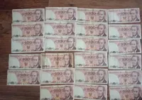Zestaw 23 banknotów PRL 100 zł Ludwik Waryński Różne Serie — ujęcie 2