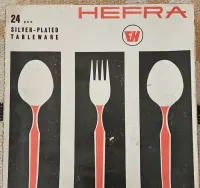 Zestaw 24szt sztućce posrebrzane HEFRA — ujęcie 2
