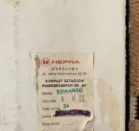 Zestaw 24szt sztućce posrebrzane HEFRA — ujęcie 4