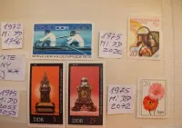 zestaw 8szt. znaczki  Mi1756 NRD 1972 /1980r. DDR Niemcy czyste ** — ujęcie 2