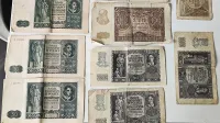 Zestaw banknotów Polskich z okresu Generalnej Guberni — ujęcie 2