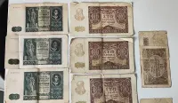 Zestaw banknotów Polskich z okresu Generalnej Guberni — ujęcie 3
