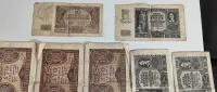 Zestaw banknotów Polskich z okresu Generalnej Guberni — ujęcie 4