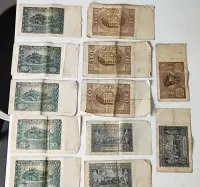 Zestaw banknotów Polskich z okresu Generalnej Guberni — ujęcie 5