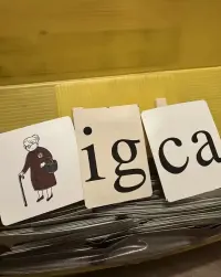Zestaw magnetyczny literki nauczanie początkowe — ujęcie 2