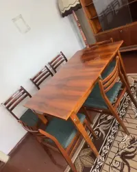 Zestaw mebli wysoki połysk PRL vintage retro lata 60/70 prod. Rumunia — ujęcie 3