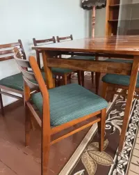 Zestaw mebli wysoki połysk PRL vintage retro lata 60/70 prod. Rumunia — ujęcie 4