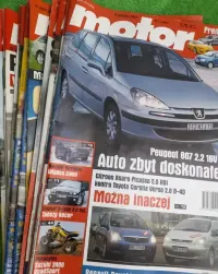 Zestaw MOTOR rok 2003 Volvo Peugeot Toyota, Stilo BMW Audi Skoda VW — ujęcie 2