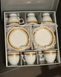 Zestaw porcelany made in Japan - filiżanki i podstawki — ujęcie 5