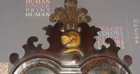 złocona i ręcznie malowana rama z orzecha włoskiego z lustrem Georg I — ujęcie 2