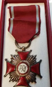złoty krzyż zasługi - odznaczenie wojskowe do 1992 — ujęcie 2