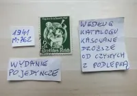 znaczki Mi762 Niemcy 1941r. POCZTYLION Rzesza DZIEŃ ZNACZKA Reich — ujęcie 5