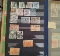 Znaczki zagraniczne kasowane odklejane około 1918...1950 #55 — ujęcie 2
