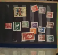 Znaczki zagraniczne kasowane odklejane około 1950 #56 — ujęcie 2
