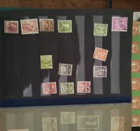 Znaczki zagraniczne kasowane odklejane około 1950 #56 — ujęcie 5