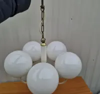 Żyrandol, lampa wisząca, Meos, Polam, lata 60 — ujęcie 2
