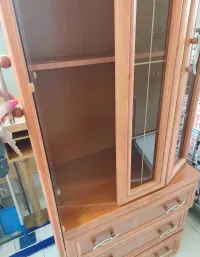 Komoda z witryną. Oddam za darmo. PILNE! Wrocław Psie Pole — ujęcie 2