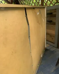 Komoda szafka pod TV loft styl loftowy — ujęcie 3