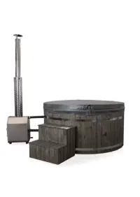 BALIA OGRODOWA premium 2m, Jakuzzi, ruska bania, sauna, Producent spa, hydromasaż led — ujęcie 3