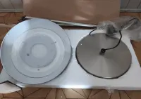 Lampa podłogowa  chrom szczotkowany — ujęcie 3