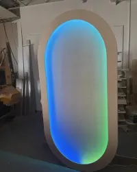 Ścianka owalna led, jajo led — ujęcie 2