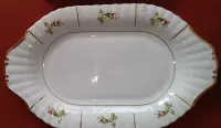 Chodzież porcelana patera Iwona złocona róża — ujęcie 4