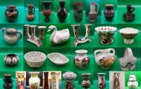 Kolekcja różności PRL - porcelana kryształy szkło ceramika — ujęcie 5