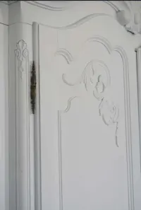 biała szafa ludwik ludwikowska dębowa stara shabby chic modern antyki 4D — ujęcie 5