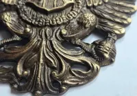 Duży orzeł Galicja zabór Austro-Węgry (mosiężny) 15 cm — ujęcie 5