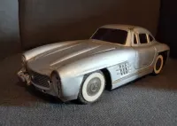 Mercedes-Benz 300SL stara blaszana zabawka PRL — ujęcie 5