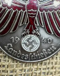 odznaka Strzelecka 1940 original ww2 — ujęcie 3