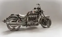 Prezent motocykl Triumph  metaloplastyka — ujęcie 3