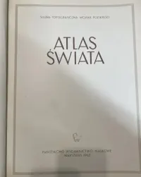 Atlas świata 1962 rok — ujęcie 2