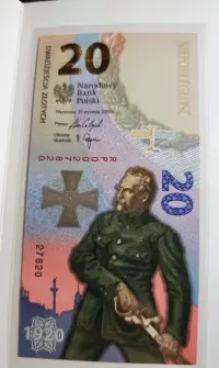 CAŁA KOLEKCJA 17 banknotów NBP 2006:2025 UNC w tym Jan Długosz PMG66 — ujęcie 4