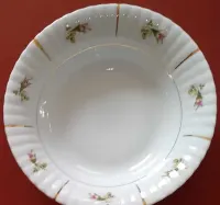 Chodzież porcelana półmisek Iwona złocona róża — ujęcie 4
