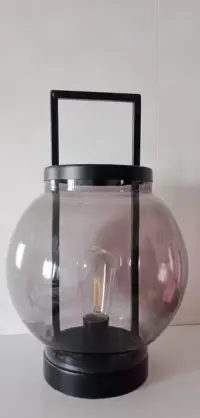 Dizajnerska Lampa w stylu loftowym z ozdobną żarówka. — ujęcie 4