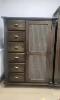Drewniane meble zestaw vintage unikat — ujęcie 4