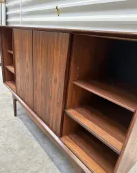 Duńska komoda , regał Highboard rosewood — ujęcie 4