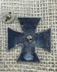 EK Krzyż żelazny 1j klasy 1914 Syg 800 original ww1 — ujęcie 4