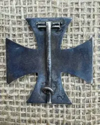 EK Krzyż żelazny 1j klasy 1914 sygnowany 800 w oryginalnym pudełku — ujęcie 3
