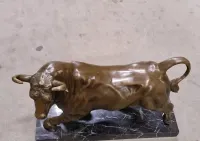 Figura braz marmur szer 58 cm wys 43 cm piekna — ujęcie 3