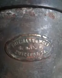 Lampa  górnicza - FRIEMANN  u. WOLF.  Typ. 850 — ujęcie 4