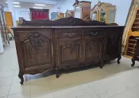 Meble vintage / klasyczne - witryna, komoda, stół z krzesłami. Transport cały kraj — ujęcie 3
